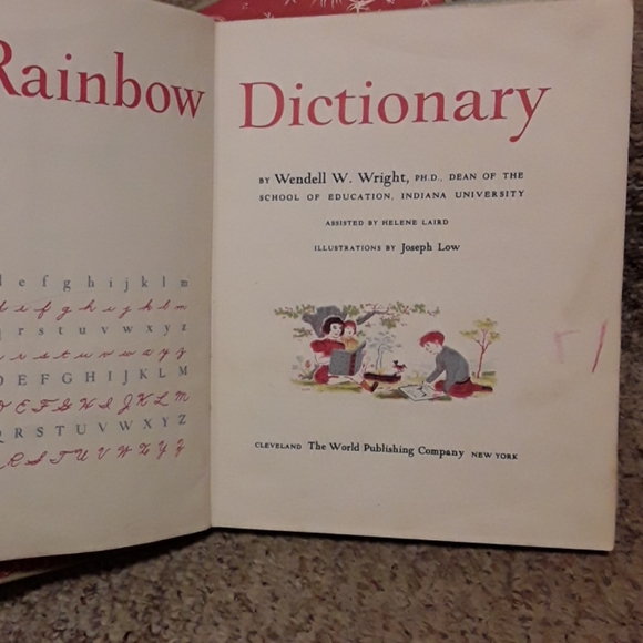 Vintage Charlie Brown DICTIONARY Picture Book π VERY RARE - Picture 14 of 16